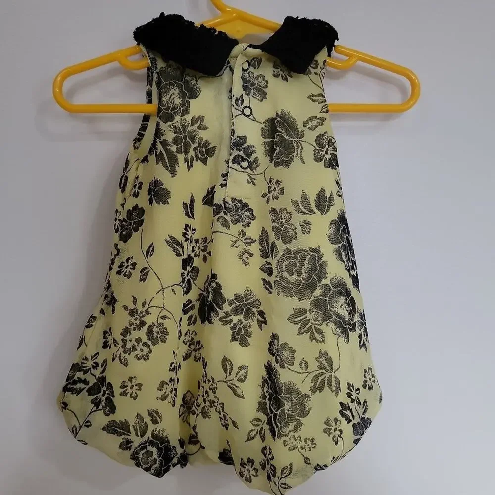 Baby Essentials Infant Girls Bubble Romper Size: 3 Months